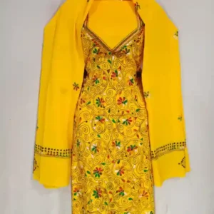 Kantha stitched salwar