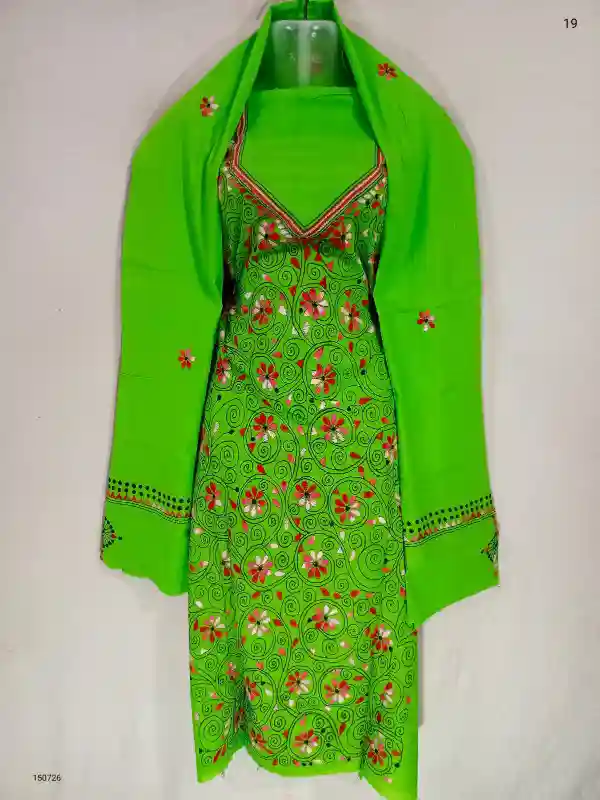 Kantha Stitched Salwar 1 Kantha stitched salwar
