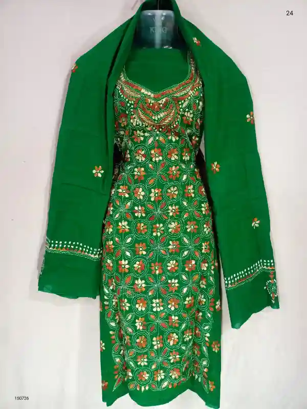 Kantha Stitched Salwar 1 Kantha stitched salwar