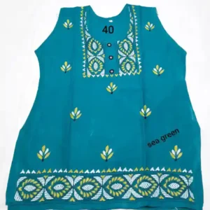 Kantha Stitched Top for women (Medium)