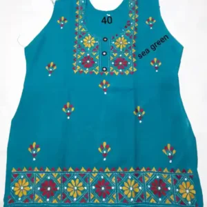 Kantha Stitched Top for women (Medium)