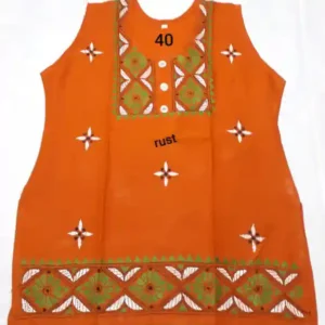 Kantha Stitched Top for women (Medium)