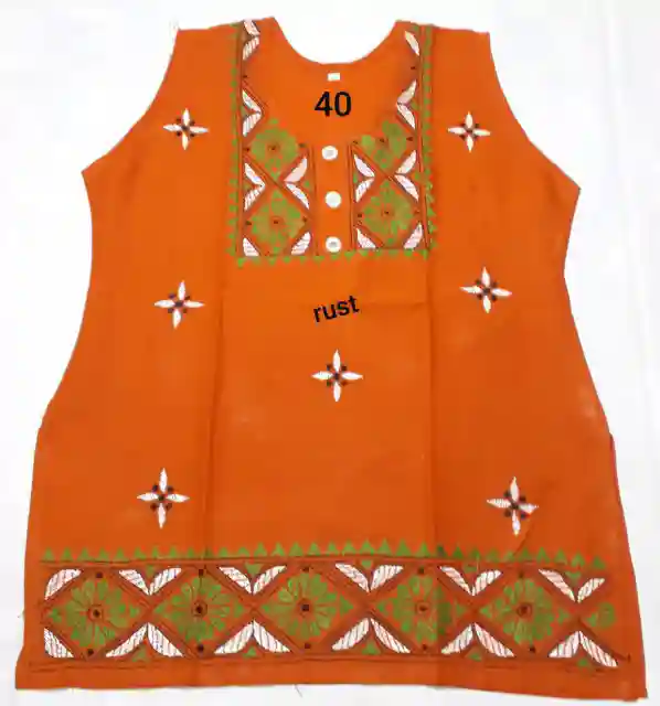 Kantha Stitched Top for women (Medium) 1 Kantha Stitched Top for women (Medium)