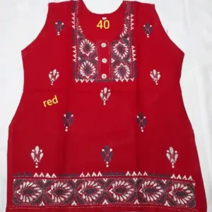 Kantha Stitched Top for women (Medium)