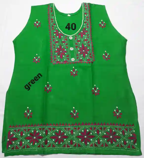 Kantha Stitched Top for women (Medium) 1 Kantha Stitched Top for women (Medium)