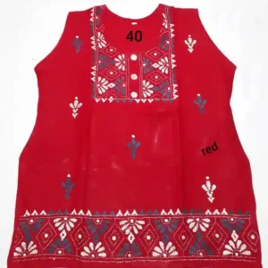 Kantha Stitched Top for women (Medium)