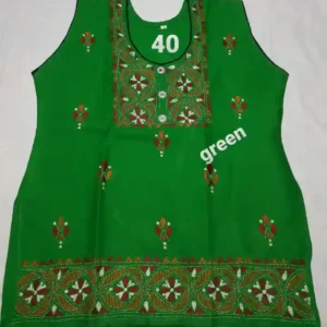 Kantha Stitched Top for women (Medium)