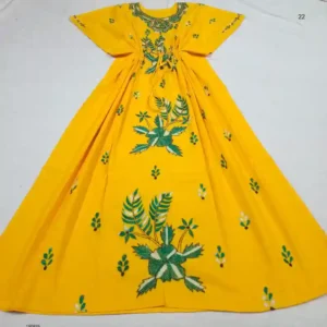 Kantha Stitched Kaftan Nighty