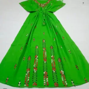 Kantha Stitched Kaftan Nighty