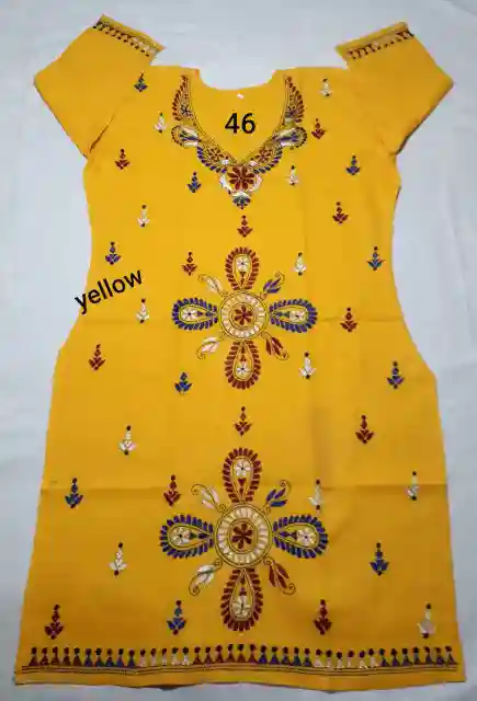 Kantha Stitched Kurti (XXL) 1 Kantha Stitched Kurti (XXL)