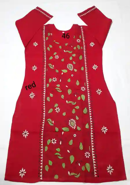 Kantha Stitched Kurti (XXL) 1 Kantha Stitched Kurti (XXL)