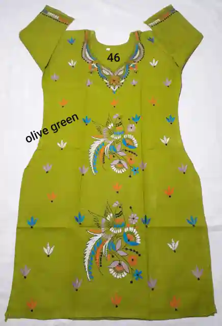 Kantha Stitched Kurti (XXL) 1 Kantha Stitched Kurti (XXL)