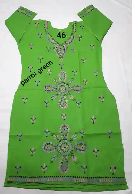 Kantha Stitched Kurti (XXL) 1 Kantha Stitched Kurti (XXL)