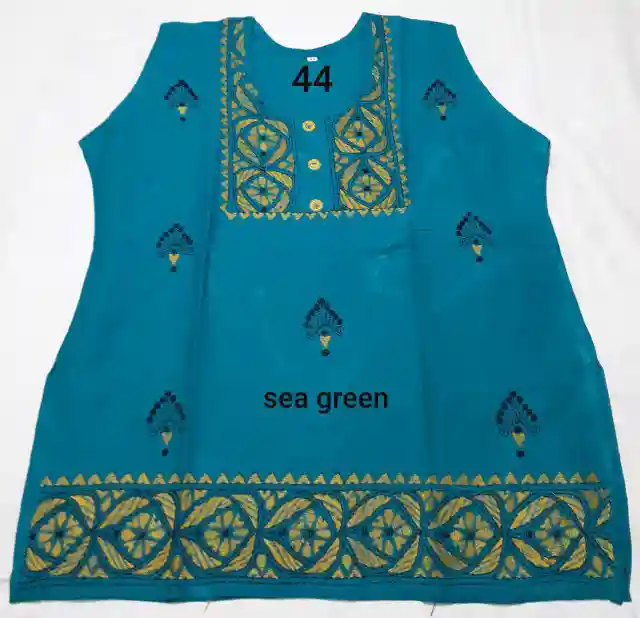 Kantha Stitched Top for women (XL) 1 Kantha Stitched Top for women (XL)