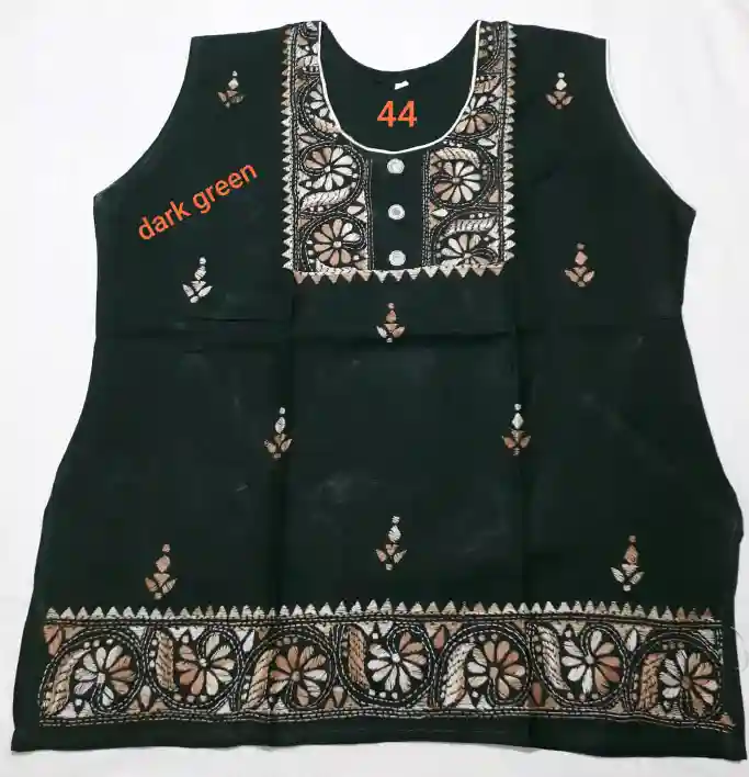 Kantha Stitched Top for women (XL) 1 Kantha Stitched Top for women (XL)