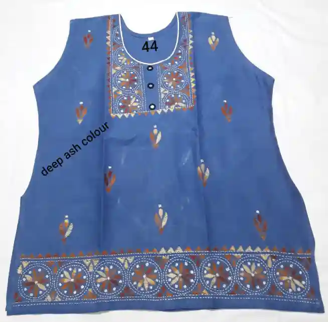 Kantha Stitched Top for women (XL) 1 Kantha Stitched Top for women (XL)