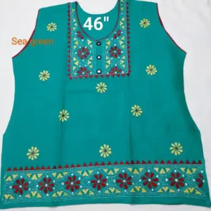 Kantha Stitched Top for women (XXL)