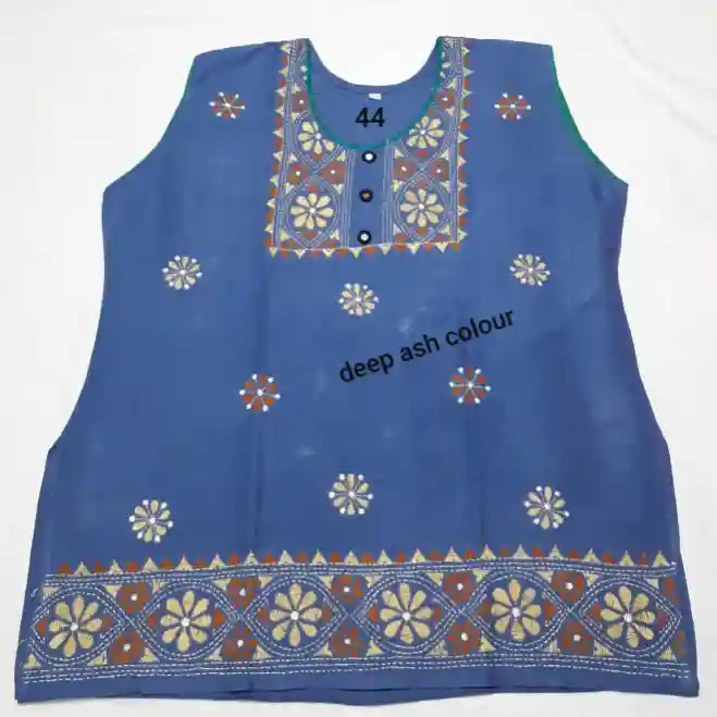 Kantha Stitched Top for women (XL) 1 Kantha Stitched Top for women (XL)