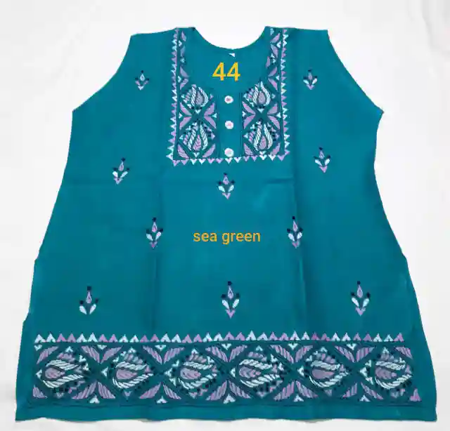 Kantha Stitched Top for women (XL) 1 Kantha Stitched Top for women (XL)