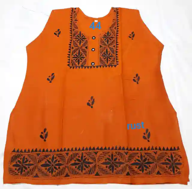 Kantha Stitched Top for women (XL) 1 Kantha Stitched Top for women (XL)