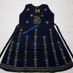 Kantha Stitched Frock for Kids