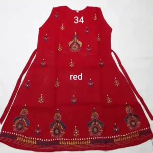 Kantha Stitched Frock for Kids