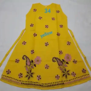 Kantha Stitched Frock for Kids