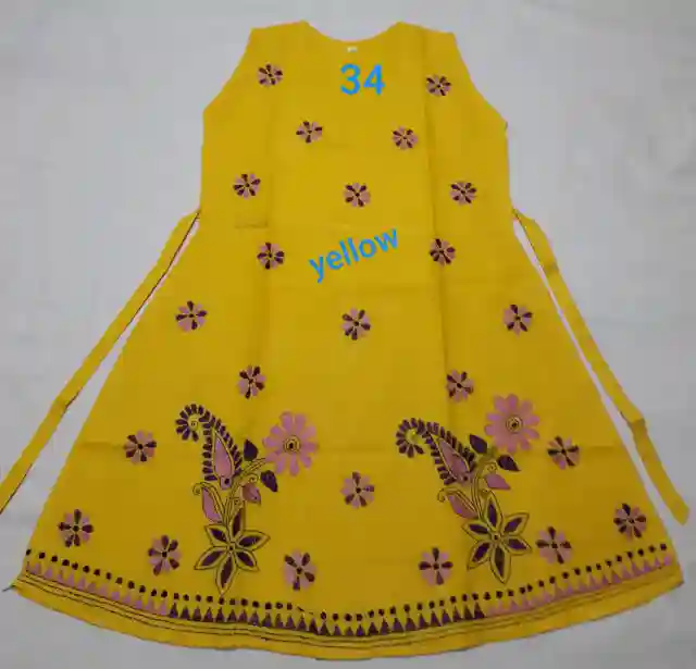 Kantha Stitched Frock for Kids 1 Kantha Stitched Frock for Kids