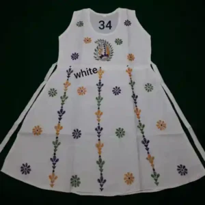 Kantha Stitched Frock for Kids