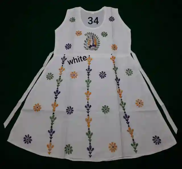 Kantha Stitched Frock for Kids 1 Kantha Stitched Frock for Kids