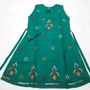 Kantha Stitched Frock for Kids