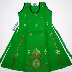 Kantha Stitched Frock for Kids