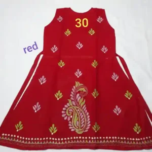 Kantha Stitched Frock for Kids