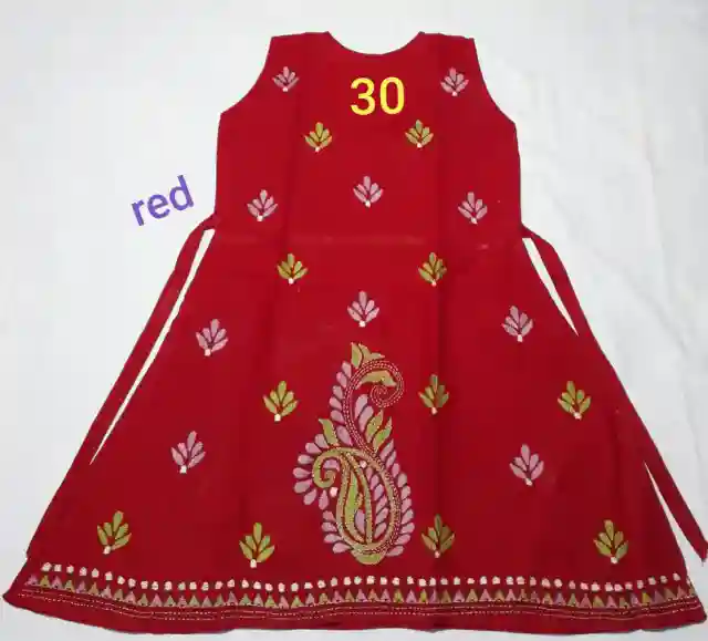 Kantha Stitched Frock for Kids 1 Kantha Stitched Frock for Kids