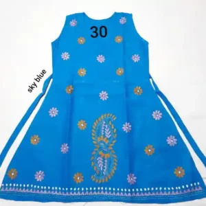 Kantha Stitched Frock for Kids