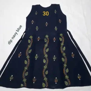 Kantha Stitched Frock for Kids