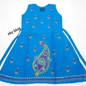 Kantha Stitched Frock for Kids