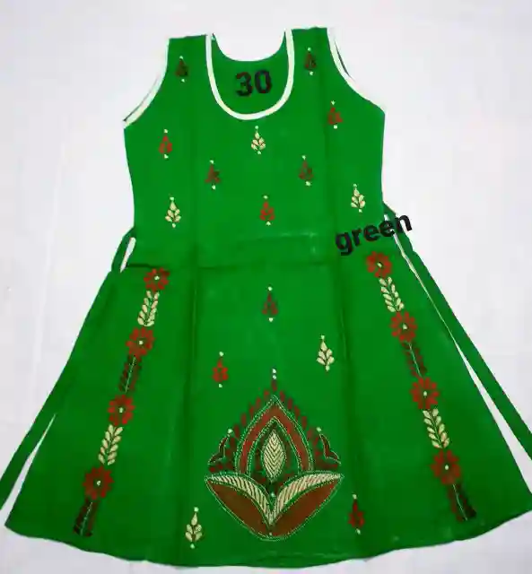 Kantha Stitched Frock for Kids 1 Kantha Stitched Frock for Kids