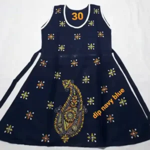 Kantha Stitched Frock for Kids