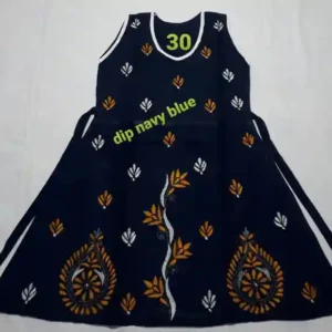 Kantha Stitched Frock for Kids