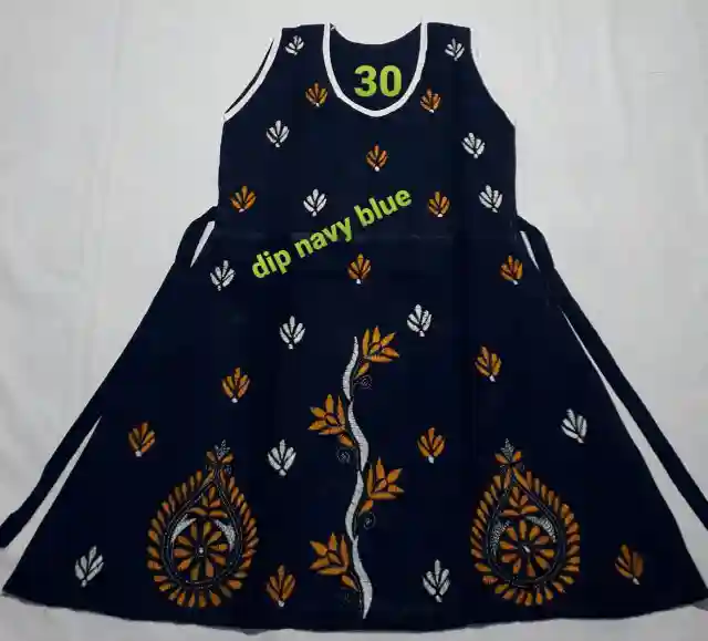 Kantha Stitched Frock for Kids 1 Kantha Stitched Frock for Kids