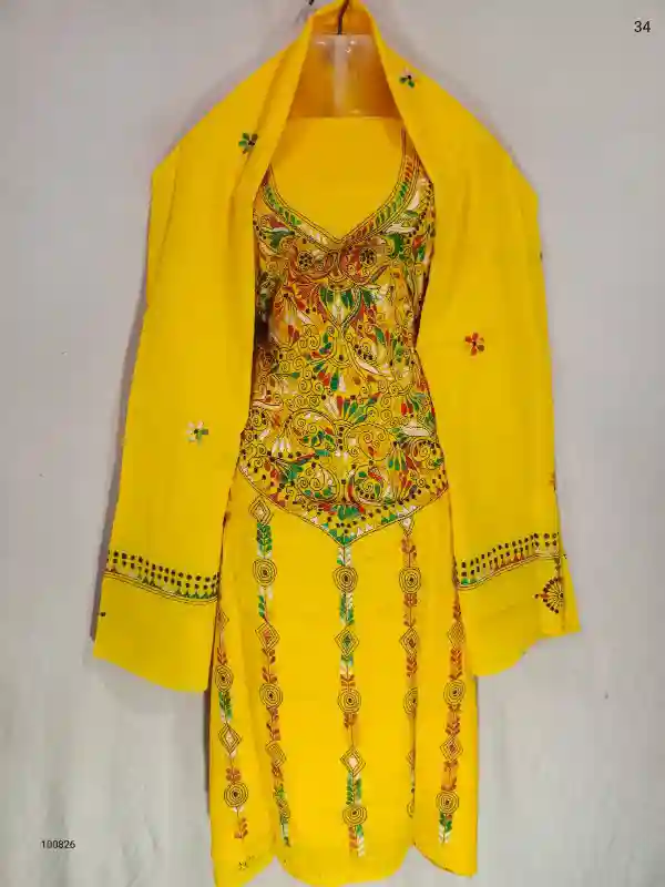 Kantha Stitched Salwar 1 Kantha Stitched Salwar