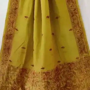 Kantha Stitched Cotton Saree