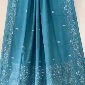 Kantha Stitched Cotton Saree