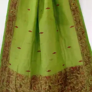Kantha Stitched Cotton Saree