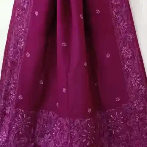 Kantha Stitched Cotton Saree