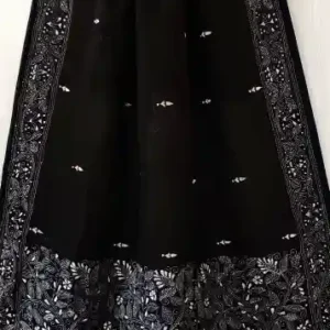 Kantha Stitched Cotton Saree