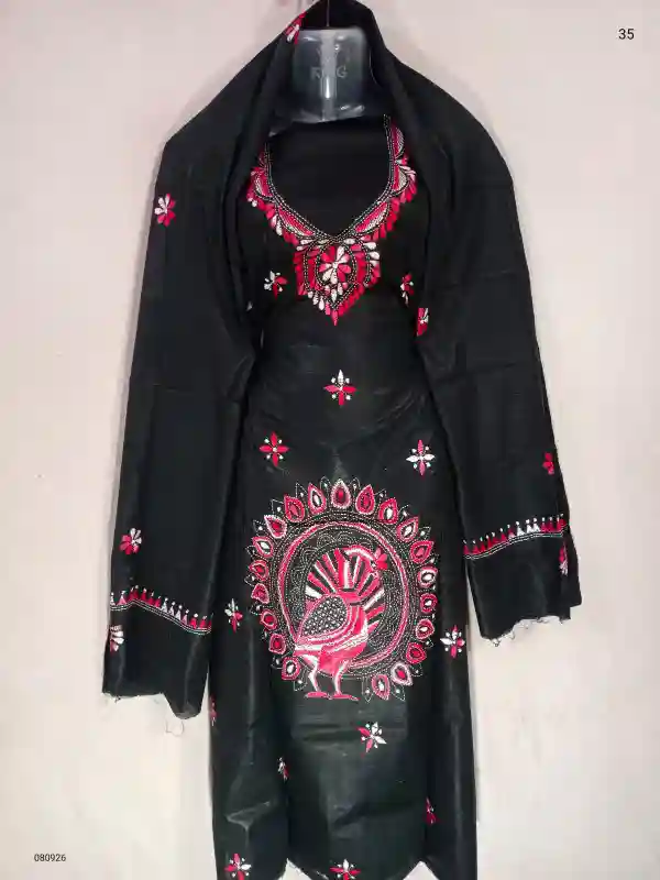 Kantha Stitched Salwar 1 Kantha Stitched Salwar
