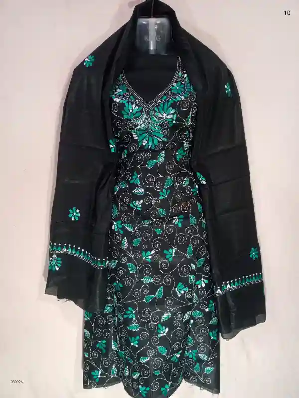 Kantha Stitched Salwar 1 Kantha Stitched Salwar
