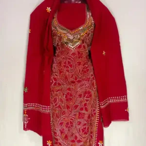 Reverse Kantha Stitched Salwar